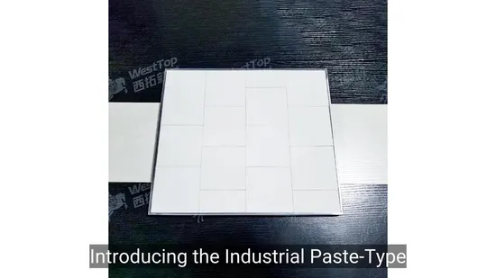 Westtop Chinese Manufacturer Customized Adhesive Industrial Wear-Resistant Alumina Ceramic Liner